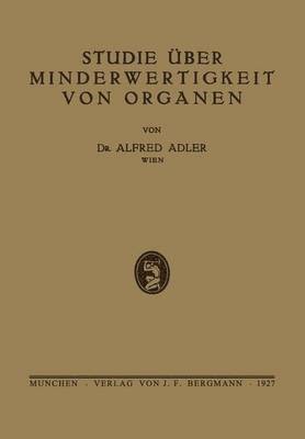 bokomslag Studie ber Minderwertigkeit von Organen