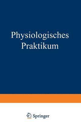 bokomslag Physiologisches Praktikum