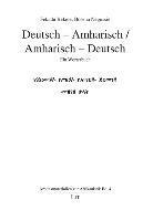 bokomslag Deutsch - Amharisch / Amharisch - Deutsch