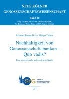 bokomslag Nachhaltigkeit von Genossenschaftsbanken - Quo vadis?