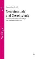 bokomslag Gemeinschaft und Gesellschaft