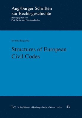 bokomslag Structures of European Civil Codes