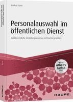Markus Kuner - Personalauswahl im öffentlichen Dienst - inkl. Arbeitshilfen online, Inbunden