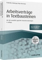 bokomslag Arbeitsverträge in Textbausteinen - inkl. Arbeitshilfen online