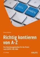 bokomslag Richtig kontieren von A-Z