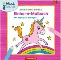 bokomslag Mein kunterbuntes Einhorn-Malbuch