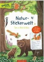 bokomslag Natur-Stickerwelt: Tiere in Wald und Wiese