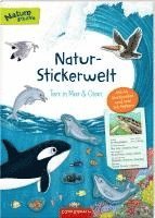 bokomslag Natur-Stickerwelt: Tiere in Meer und Ozean