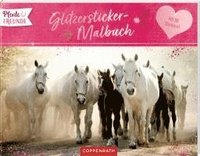 bokomslag Pferdefreunde - Glitzersticker-Malbuch