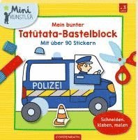 Mein bunter Tatütata-Bastelblock 1