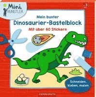 Mein bunter Dinosaurier-Bastelblock 1