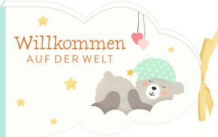 bokomslag Geldkuvert-Geschenkbuch Wolke konturgestanzt