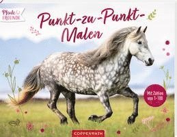 Pferdefreunde: Punkt-zu-Punkt-Malen 1