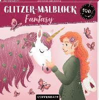 Glitzer-Malblock, Inbunden