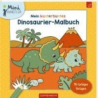 bokomslag Mein kunterbuntes Dinosaurier-Malbuch