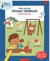 bokomslag Mein erstes Sticker-Malbuch: Kindergarten