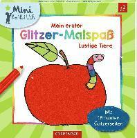 bokomslag Mein erster Glitzer-Malspaß - Lustige Tiere