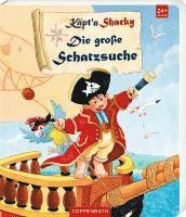 bokomslag Käpt'n Sharky - Die große Schatzsuche (Pappbilderbuch)