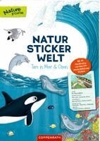 Natur-Stickerwelt: Tiere in Meer und Ozean, Häftad