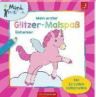 bokomslag Mein erster Glitzer-Malspaß: Einhörner
