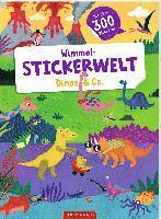 bokomslag Wimmel-Stickerwelt - Dinos & Co.
