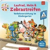 bokomslag Laufrad, Helm & Zebrastreifen