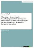 bokomslag Ubergange - Konzeptionelle Grundlegungen Zur Vorbereitung Des Ruhestandes Fur Menschen Mit Geistiger Behinderung in Einer Werkstatt Fur Behinderte Menschen