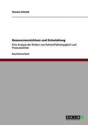 bokomslag Ressourcenreichtum und Entwicklung