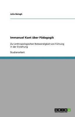 Immanuel Kant ber Pdagogik 1