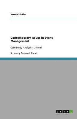 Contemporary Issues in Event Management