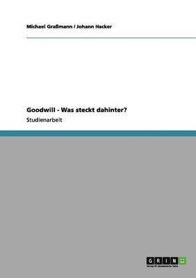 bokomslag Goodwill - Was Steckt Dahinter?