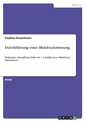 bokomslag Durchführung einer Blutdruckmessung