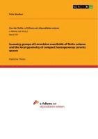 bokomslag Isometry groups of Lorentzian manifolds of finite volume and the local geometry of compact homogeneous Lorentz spaces