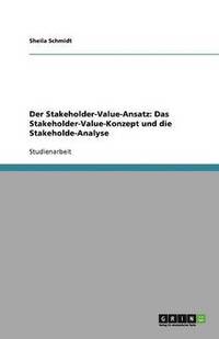 bokomslag Der Stakeholder-Value-Ansatz