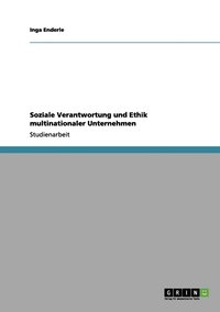 bokomslag Soziale Verantwortung und Ethik multinationaler Unternehmen