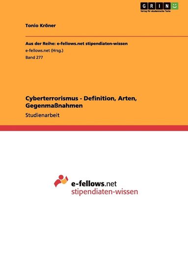 bokomslag Cyberterrorismus - Definition, Arten, Gegenmanahmen