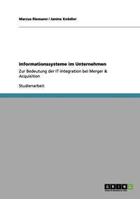 bokomslag Informationssysteme im Unternehmen