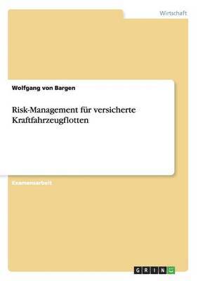 bokomslag Risk-Management fr versicherte Kraftfahrzeugflotten