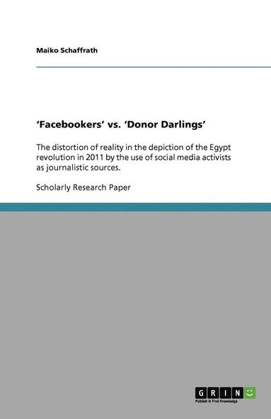 bokomslag 'facebookers' vs. 'donor Darlings'