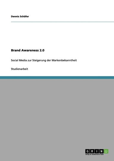 bokomslag Brand Awareness 2.0