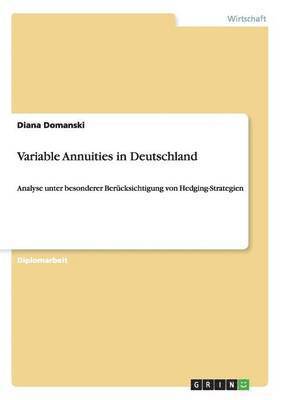 bokomslag Variable Annuities in Deutschland