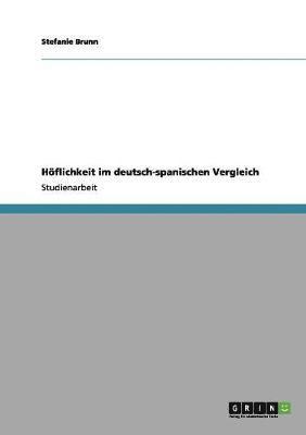 bokomslag Hflichkeit im deutsch-spanischen Vergleich