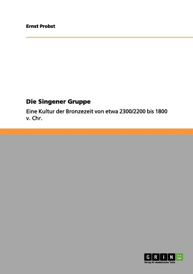 bokomslag Singener Gruppe