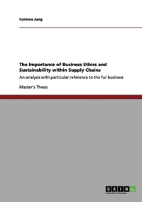 bokomslag Importance of Business Ethics and Sustainability within Supply Chains