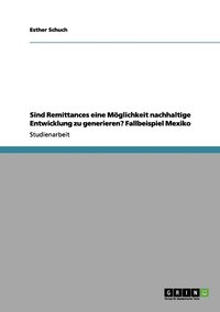 bokomslag Sind Remittances eine Möglichkeit nachhaltige Entwicklung zu generieren? Fallbeispiel Mexiko