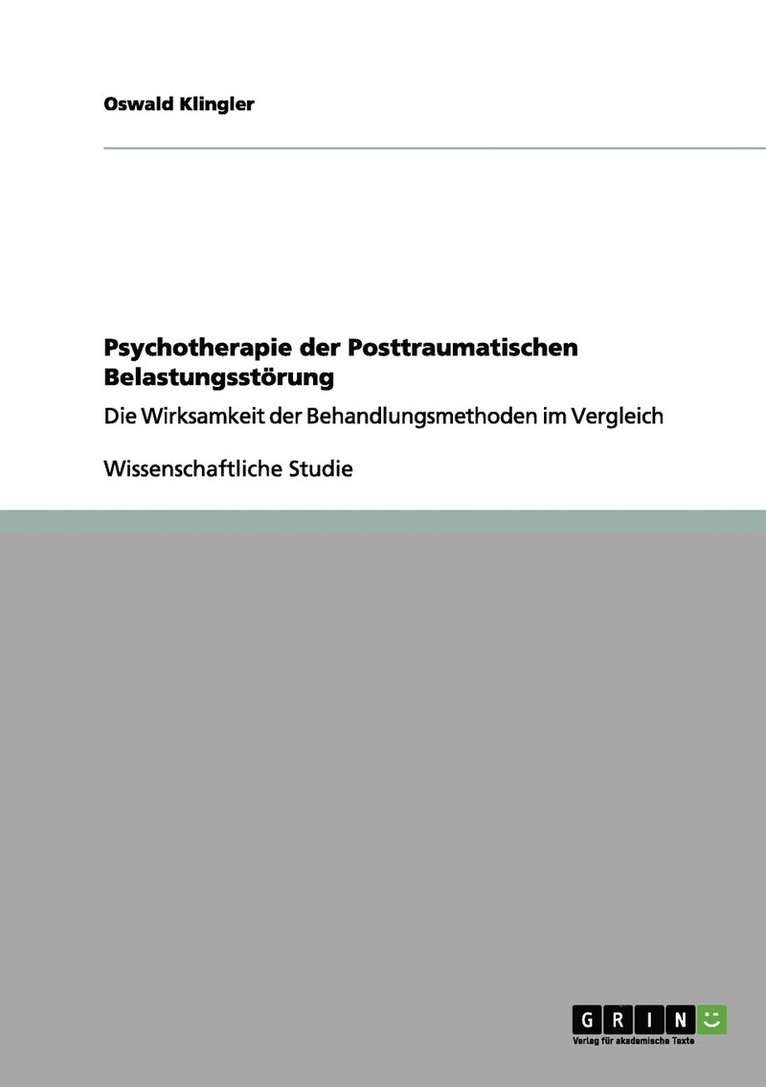 Psychotherapie der Posttraumatischen Belastungsstrung 1