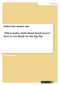 bokomslag "FDI in India's Multi Brand Retail Sector"