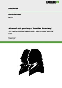 bokomslag Alexandra Gripenberg - 'Fredrika Runeberg'