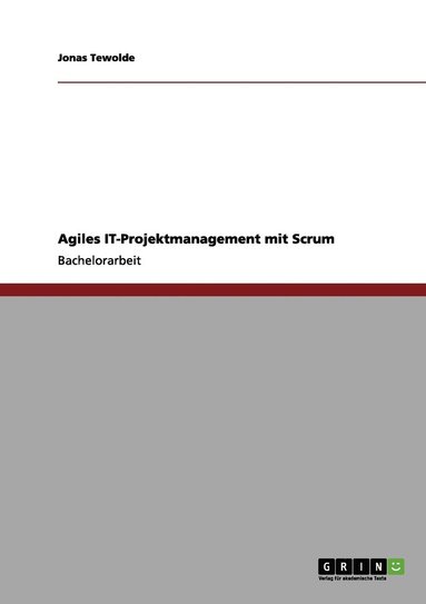bokomslag Agiles IT-Projektmanagement mit Scrum