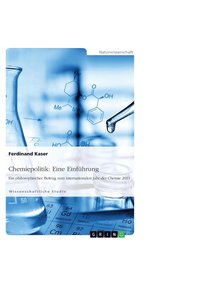 bokomslag Chemiepolitik - Eine Einfuhrung